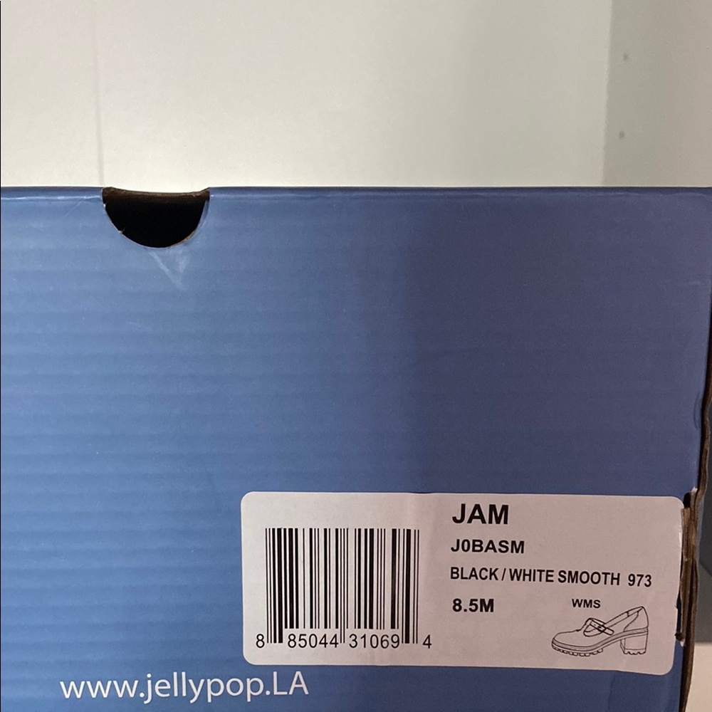 NWT Jellypop White block heel - Picture 6 of 8